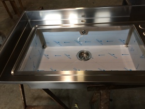 piani cucina inox